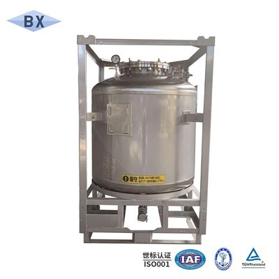 Zanglamaydigan po'latdan kimyoviy saqlash tanklari